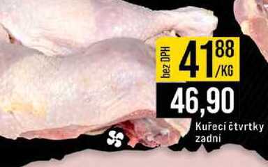 Kuřecí čtvrtky zadní 1kg 