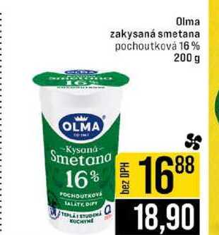 Olma zakysaná smetana pochoutková 16% 200 g