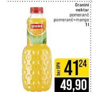 Granini nektar pomeranč pomeranč+mango 1l