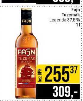 Fajn Tuzemák Legenda 37,5% 1l
