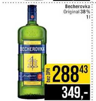 Becherovka Original 38% 1l