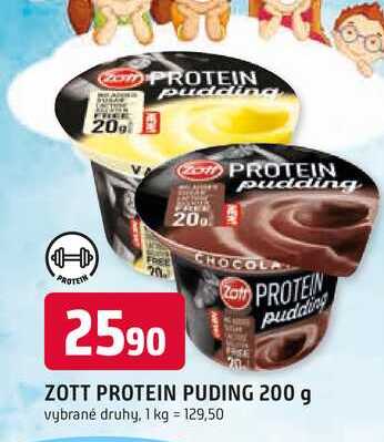 ZOTT PROTEIN PUDING 200 g