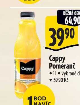  Cappy Pomeranč 1 l