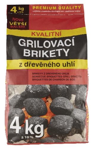 Grilovací brikety, 4 kg
