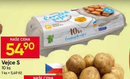 Vejce čerstvá S 10 ks