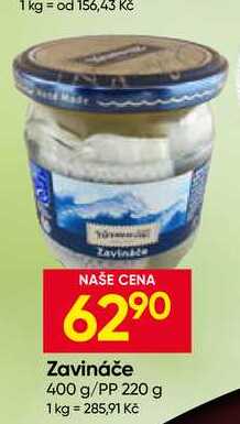 Zavináče 400 g/PP 220 g 