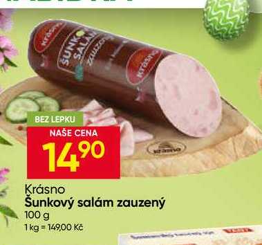 Šunkový salám zauzený 100 g