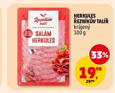 HERKULES ŘEZNÍKŮV TALÍŘ, 100 g 