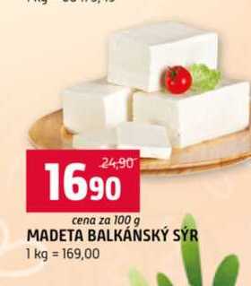 MADETA BALKÁNSKÝ SÝR 100g