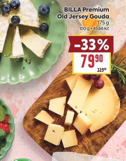 BILLA Premium Old Jersey Gouda 175 g
