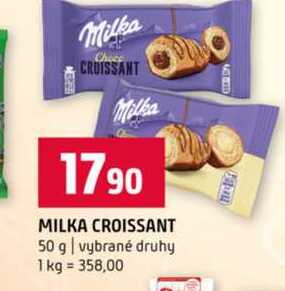 MILKA CROISSANT 50 g vybrané druhy  