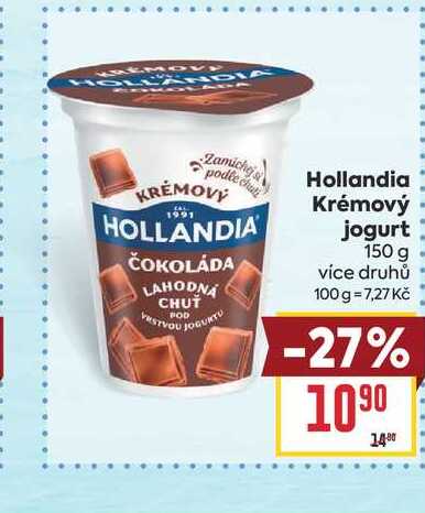 Hollandia Krémový jogurt 150 g 