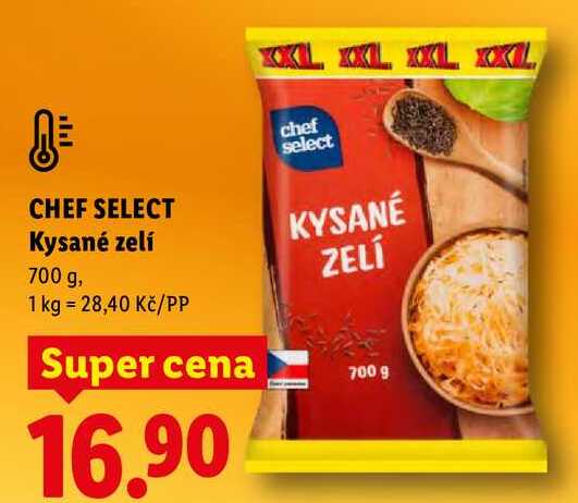 CHEF SELECT Kysané zelí, 700 g