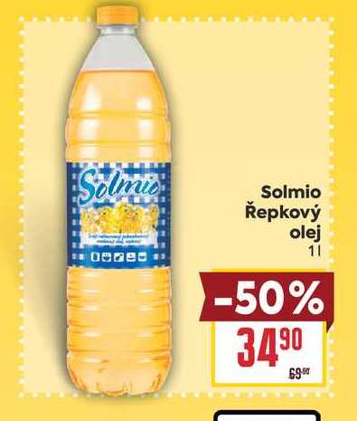 Solmio Řepkový olej 1l