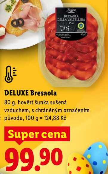 DELUXE Bresaola, 80 g