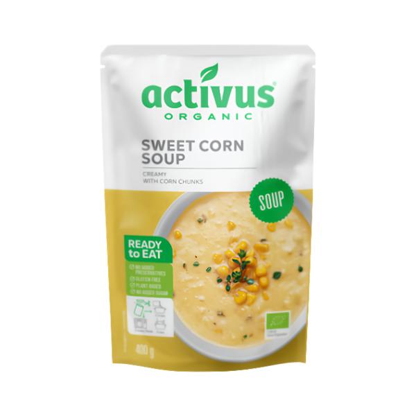 Activus ORGANIC Sladká kukuřičná polévka