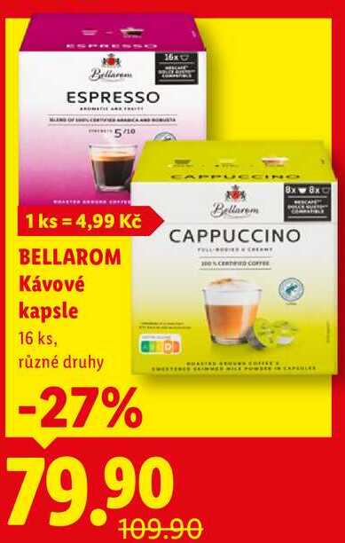 BELLAROM Κάνονé kapsle, 16 ks