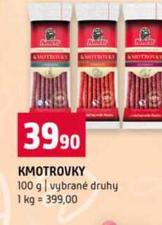 KMOTROVKY 100 g vybrané druhy 