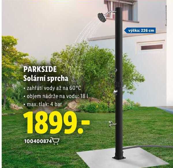 PARKSIDE Solární sprcha 