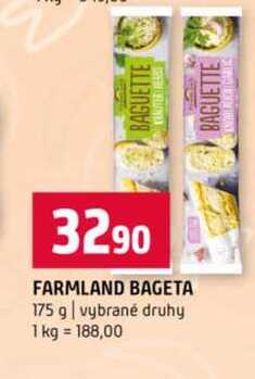 FARMLAND BAGETA 175 g vybrané druhy 