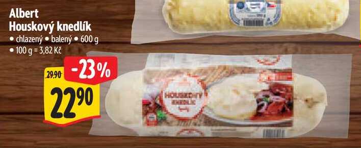 Albert Houskový knedlík, 600 g
