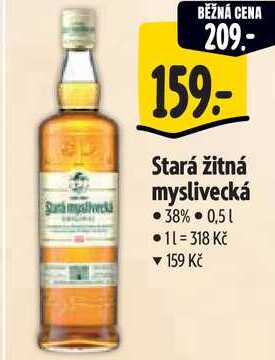 Stará žitná myslivecká, 0,5 l