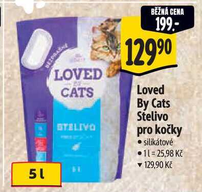 Loved By Cats Stelivo pro kočky, 5 l