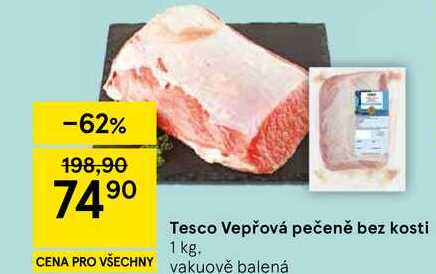 Tesco Vepřová pečeně bez kosti, 1 kg 