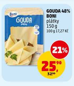 GOUDA 48% BONI, 150 g
