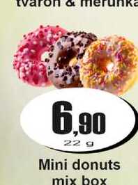 Mini donuts mix box 22g