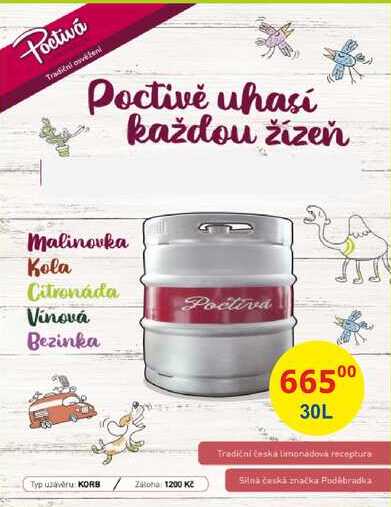 Poctivá kola od Poděbradka 30l sud