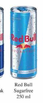 Red Bull Sugarfree 250 ml 