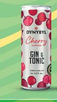 DYNYBYL Cherry GIN & TONIC 0,25L míchaný nápoj, plech