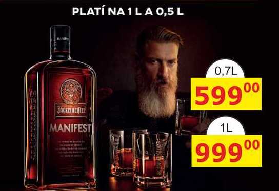 Jägermeister Manifest 1l