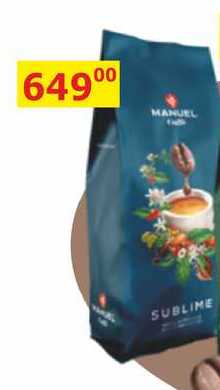 Manuel Caffe Sublime zrnková káva 1kg