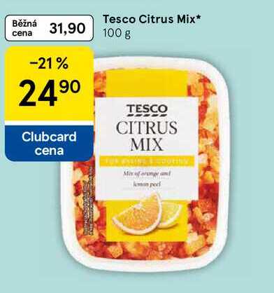 Tesco Citrus Mix, 100 g  