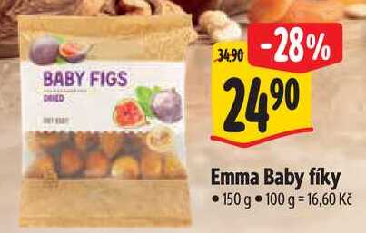 Emma Baby fíky, 150 g 