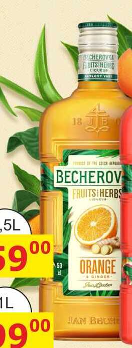 Becherovka Orange & Ginger 0,5l