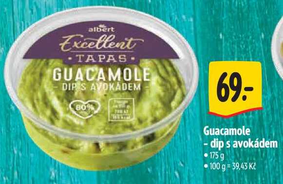 Guacamole - dip s avokádem, 175 g 