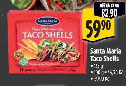 Santa Maria Taco Shells, 135 g