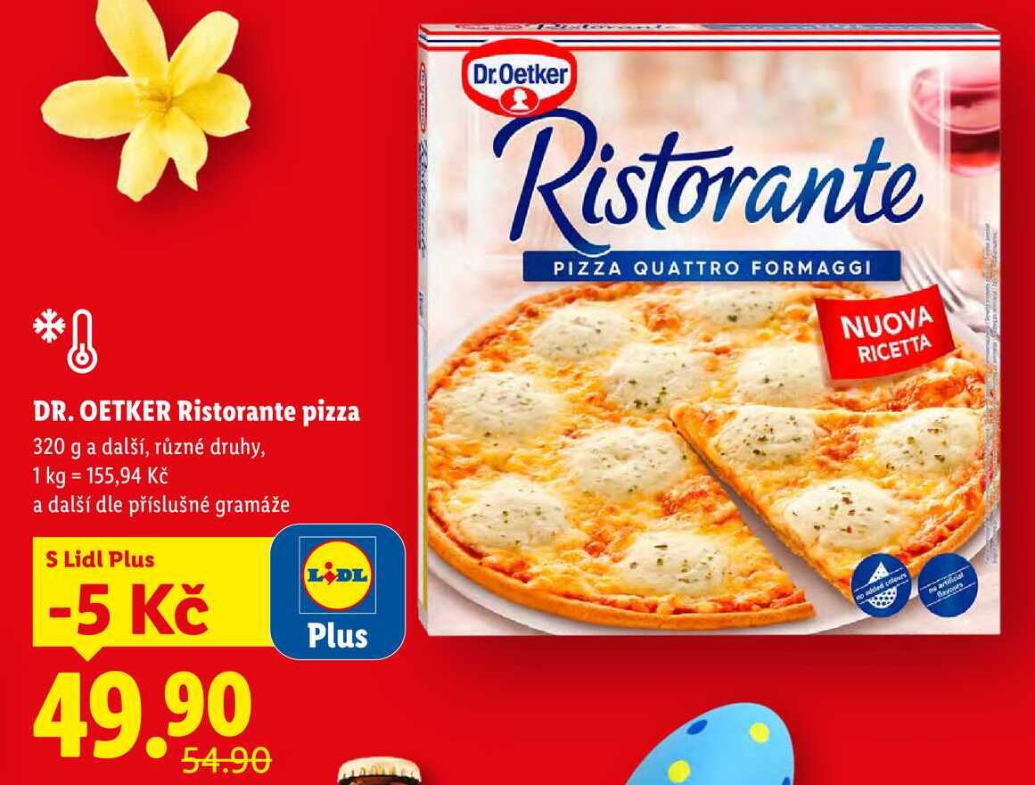 DR. OETKER Ristorante pizza, 320 g a další