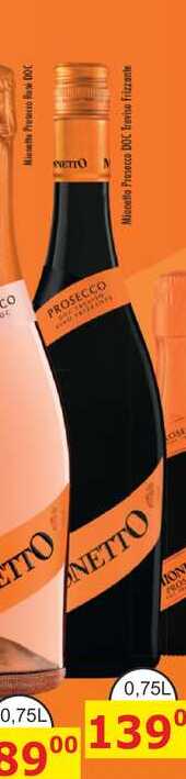 Mionetto Prosecco Doc Treviso Frizzante 750ml
