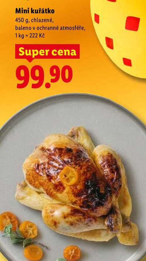 Mini kuřátko, 450 g
