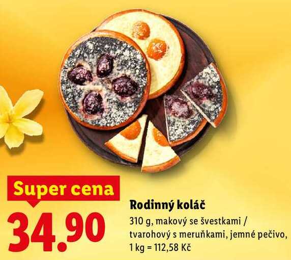 Rodinný koláč, 310 g