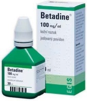 Betadine 100 mg/ml kožní roztok