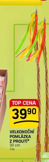 VELKONOČNÍ POMLÁZKA Z PROUTÍ* 30 cm 1ks  