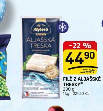 FILÉ Z ALJAŠSKÉ TRESKY* 200 g 