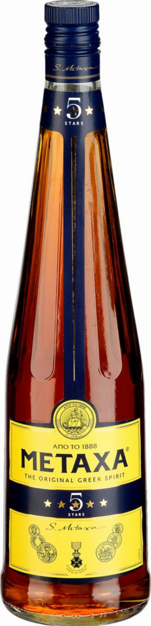 METAXA 5* Lihovina 38%