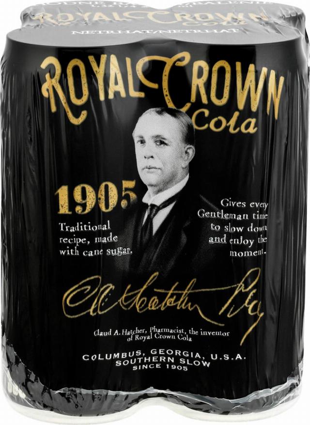 Royal Crown Cola různé druhy