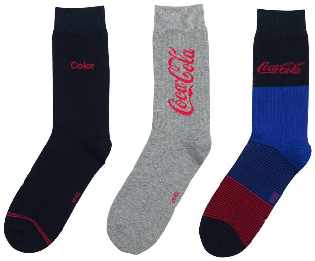 COCA COLA Ponožky 35/38 - 43/46